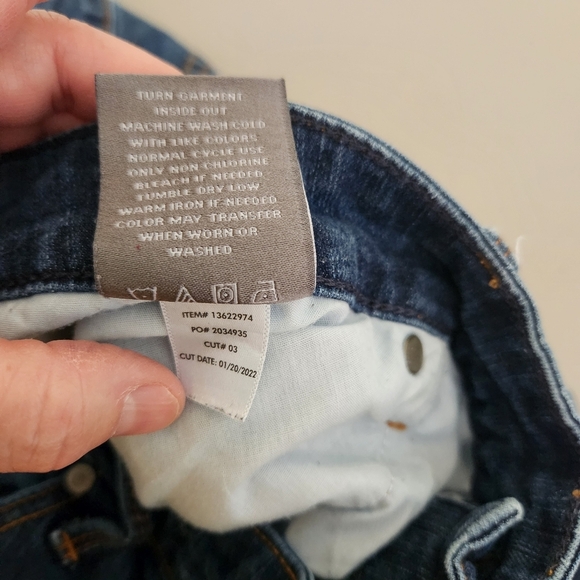 Torrid 'Boyfriend Straight' Jeans, sz 22 - Picture 5 of 6